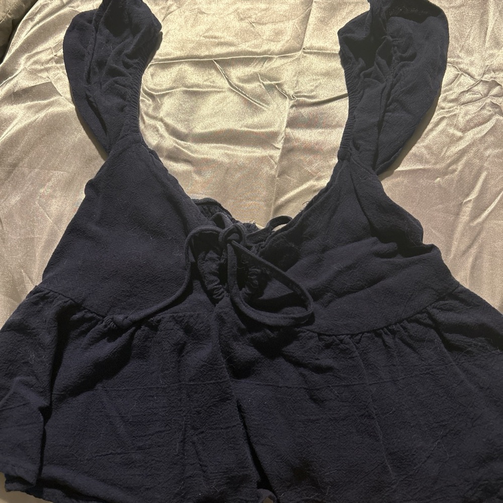 La Hearts Navy top